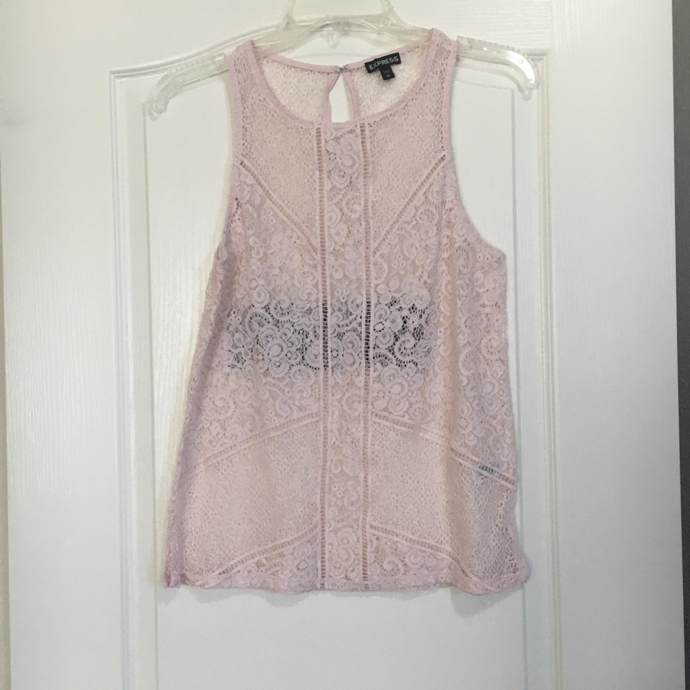Express lace shirt